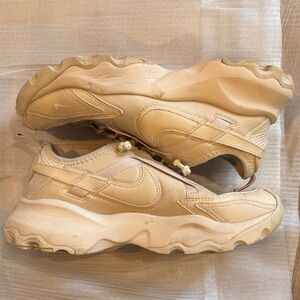 Nike Tan Athletic Sneakers